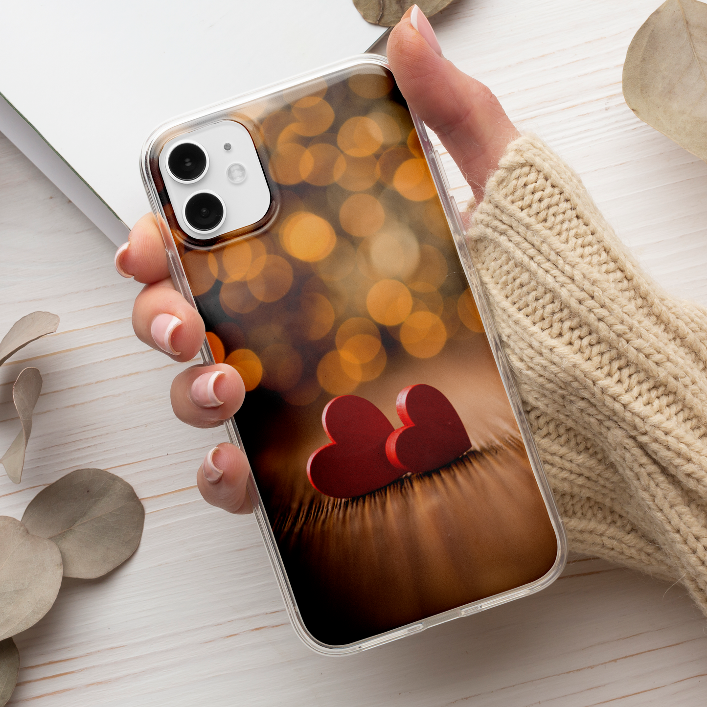 Husa Valentines Day Two Hearts - Samsung Seria J