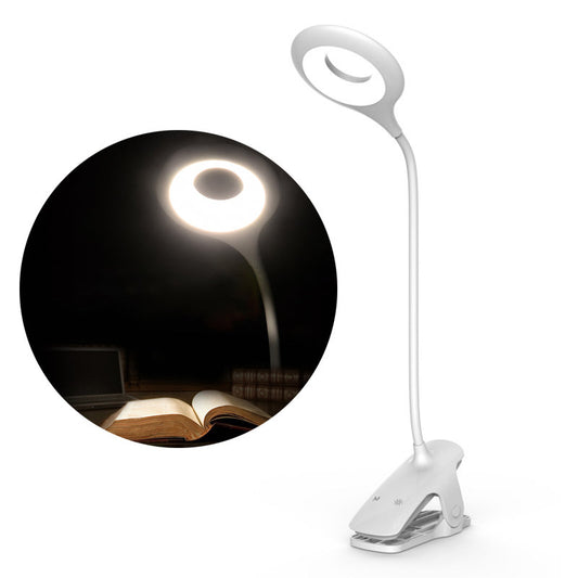 [RETURNED ITEM] Wireless LED reading lamp with clip + white micro USB cable