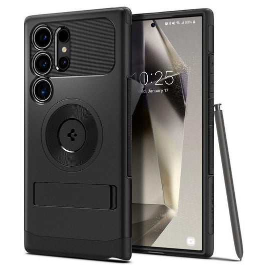 Spigen Slim Armor MagSafe case for Samsung Galaxy S24 Ultra - black