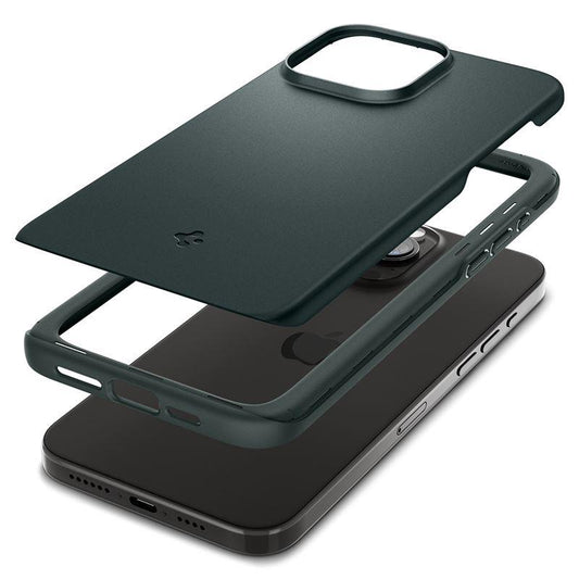 Spigen Thin Fit case for iPhone 15 Pro Max - green