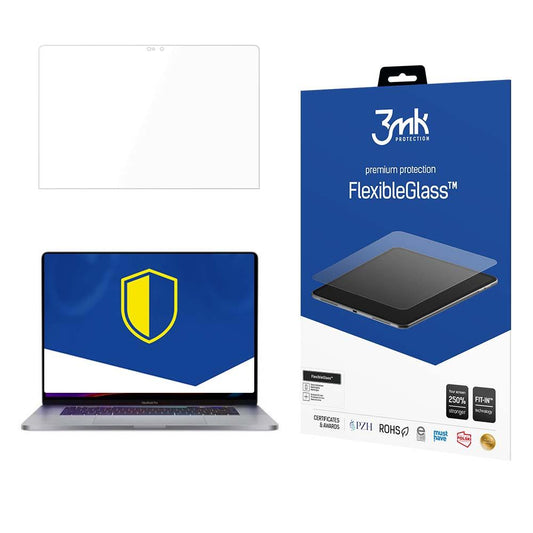 Szkło hybrydowe 3mk FlexibleGlass™ na MacBook Pro 13" M1/M2