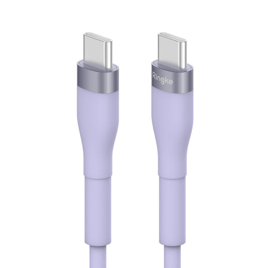 Ringke cable USB-C - USB-C 480Mb / s 60W 2m purple (CB60181RS)
