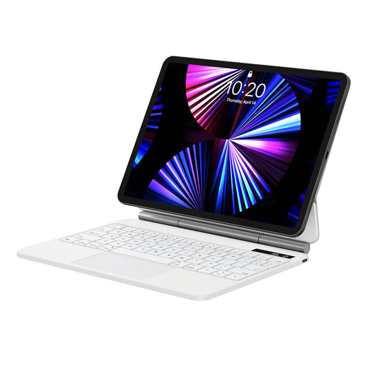 Magnetic case with keyboard for iPad Pro 12.9&#39;&#39; Baseus Brilliance - white