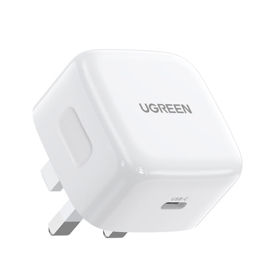 Ugreen UK (Great Britain) USB-C fast charger PD 30W white (CD127)