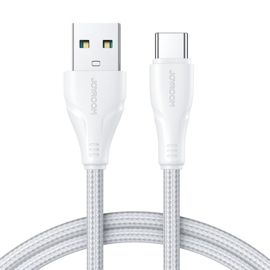 Joyroom USB cable - USB C 3A Surpass Series for fast charging and data transfer 2 m white (S-UC027A11)