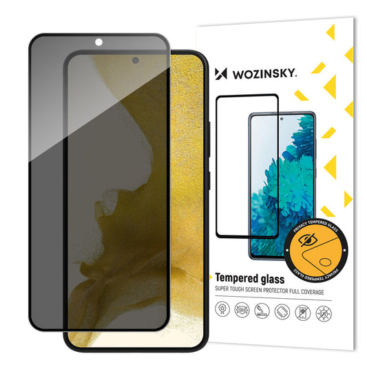 Wozinsky Privacy Glass tempered glass for Samsung Galaxy S22 with Anti Spy privacy filter