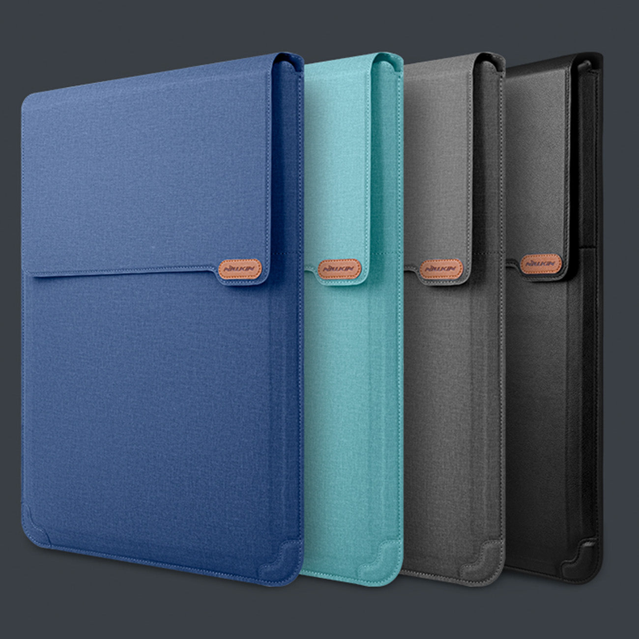 Nillkin Versatile Laptop Sleeve Case MacBook Laptop Up to 16.1'' Laptop Bag Stand Mousepad Green