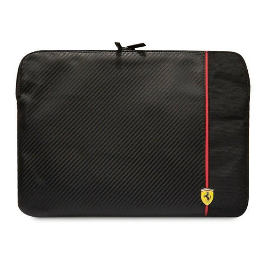 Ferrari Sleeve FECS14AXBK 14&quot; black/black Carbon&amp;Smooth