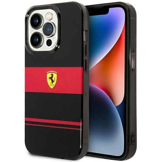 Ferrari FEHMP14LUCOK iPhone 14 Pro 6.1&quot; black/black hardcase IMD Combi Magsafe