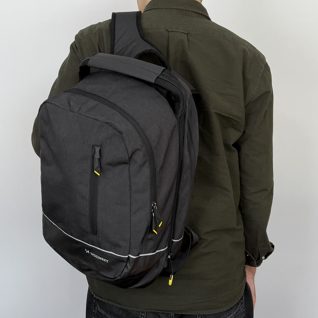 [RETURNED ITEM]  Wozinsky bicycle bag double backpack 2in1 30l black (WBB30BK)