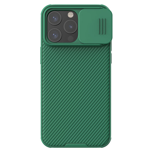 Nillkin CamShield Pro Magnetic Case for iPhone 15 Pro Max with Camera Protector - Green
