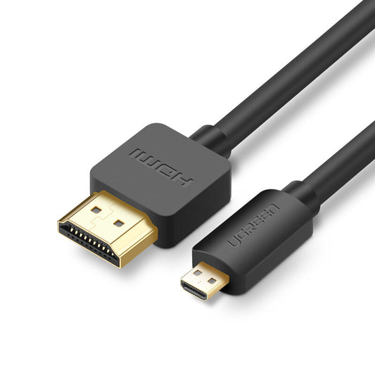 Ugreen HD127 micro HDMI - HDMI 2.0 cable 1 m - black