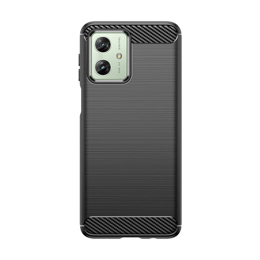 Carbon Case for Motorola Moto G54 - black