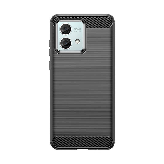Carbon Case for Motorola Moto G84 - black