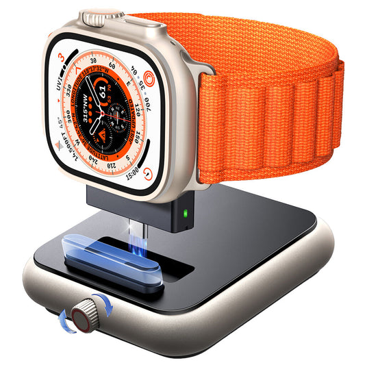 Joyroom JR-WQW02 wireless charger for Samsung Galaxy Watch smartwatches - black