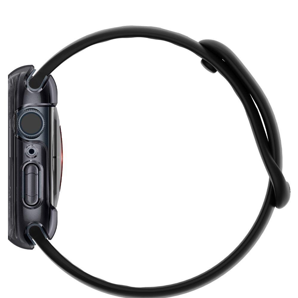 Spigen Ultra Hybrid case for Apple Watch 7 / 8 / 9 (45 mm) - transparent gray