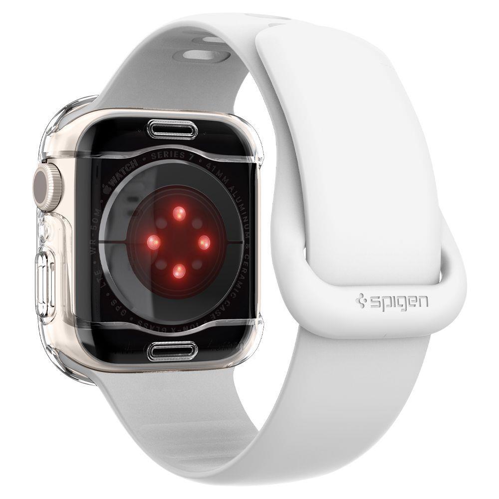 Spigen Ultra Hybrid case for Apple Watch 7 / 8 / 9 (41 mm) - transparent