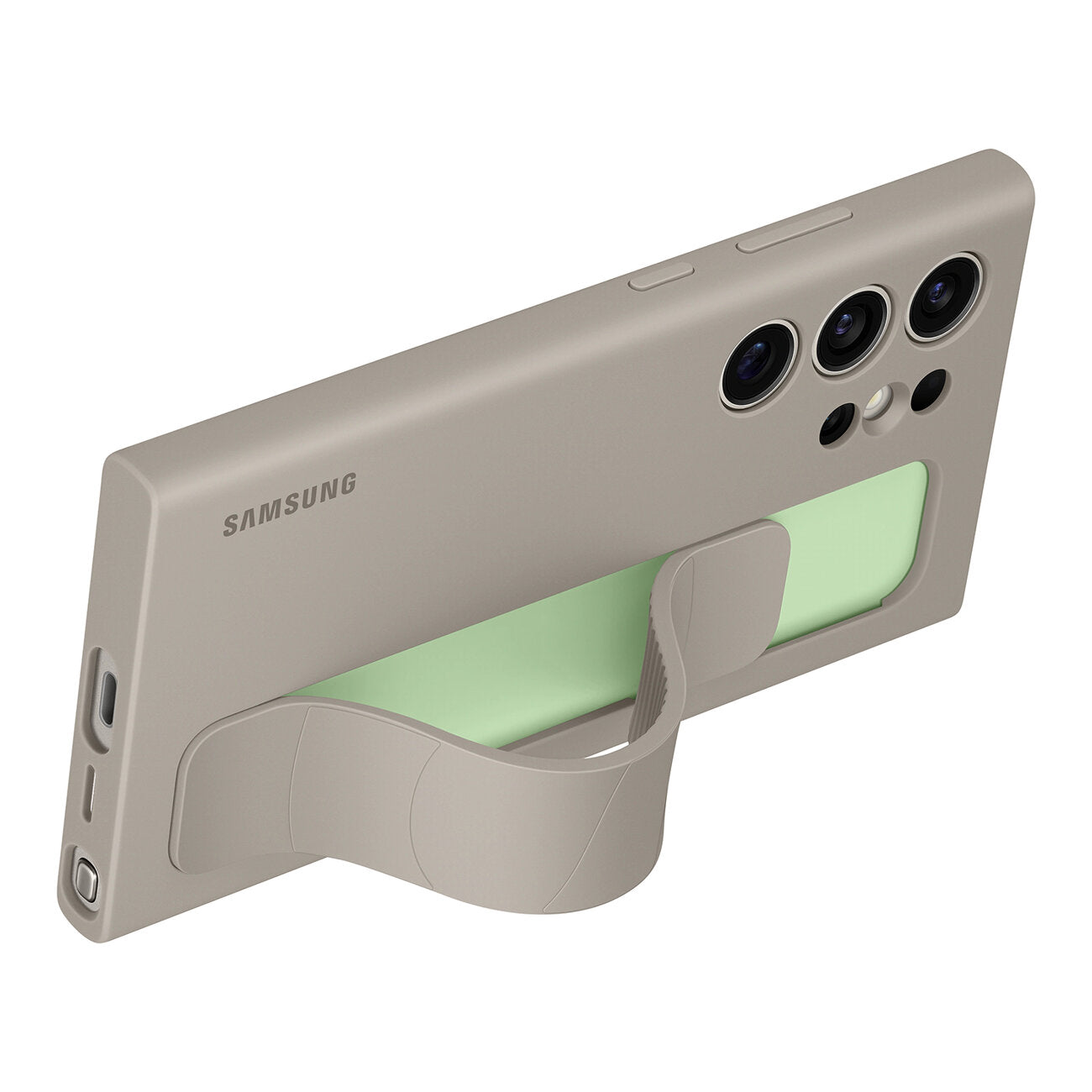 Samsung Standing Grip Case EF-GS928CUEGWW with holder / stand for Samsung Galaxy S24 Ultra - gray