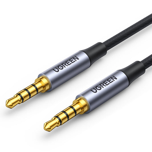 [RETURNED ITEM] Ugreen cable AUX mini jack 3.5mm cable (male) - 3.5mm mini jack (male) 3m black (AV183)