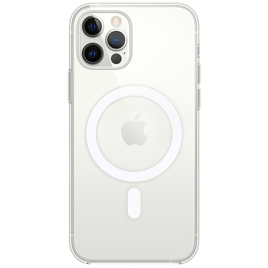 Husa MagSafe Transparenta cu incarcare Wireless pentru iPhone 12