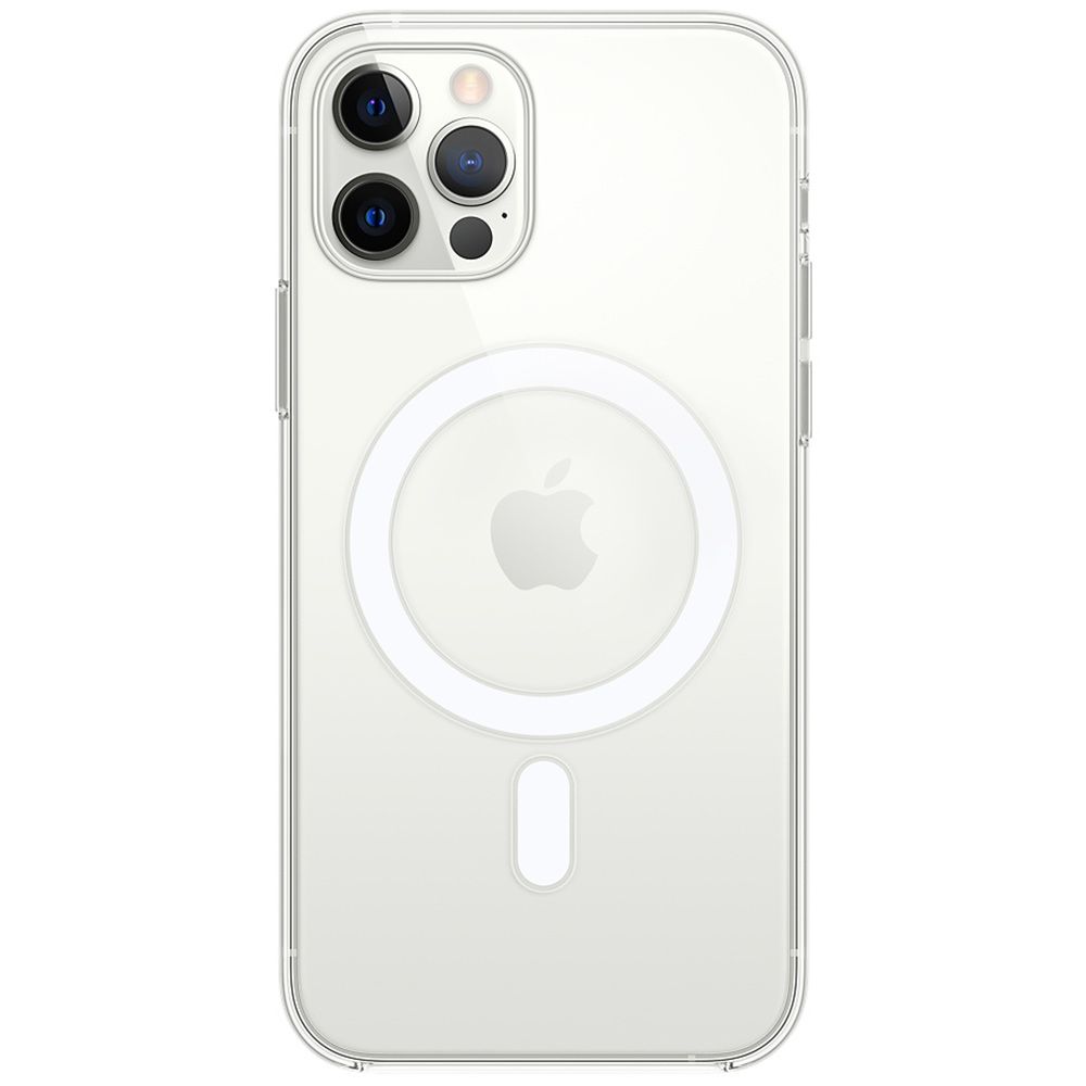 Husa MagSafe Transparenta cu incarcare Wireless pentru iPhone 12 Pro Max