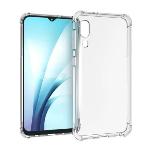 Husa din Silicon Anti-Shock pentru Samsung Galaxy S21, transparent