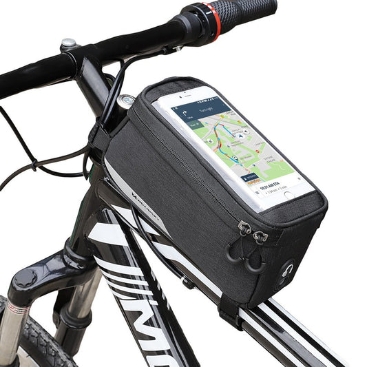 Wozinsky frame bike bag phone cover up to 6.5 inch 1l black (WBB6BK)