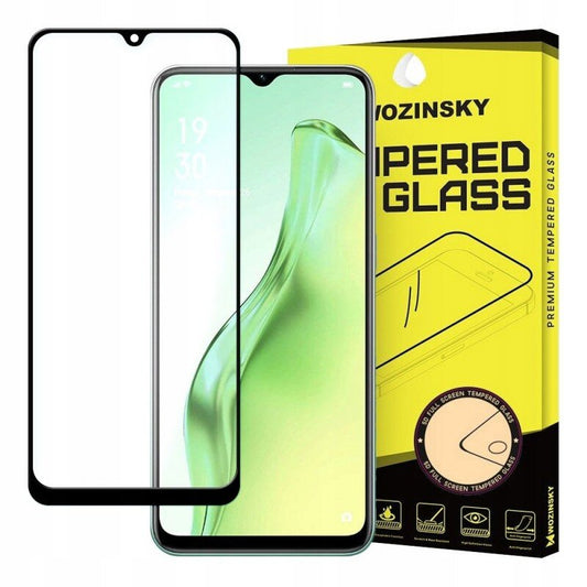 Wozinsky Full Glue tempered glass with frame for Oppo A31 - black