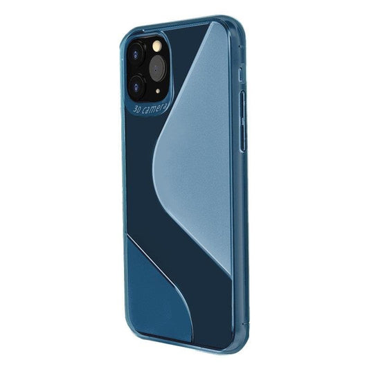 S-Case Flexible Cover TPU Case for Huawei P40 Lite E blue