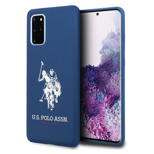 US Polo USHCS67SLHRNV S20+ G985 granatowy/navy Silicone Collection
