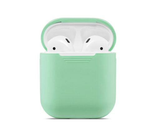 Husa din silicon Apple Airpods New Liquid Silica Gel Protective Sleeve