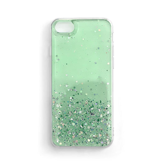 Wozinsky Star Glitter Shining Cover for Xiaomi Redmi Note 10 Pro green