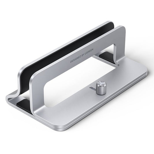 Ugreen Aluminum Vertical Stand Holder Stand for MacBook Laptop Tablet Silver (20471 LP258)