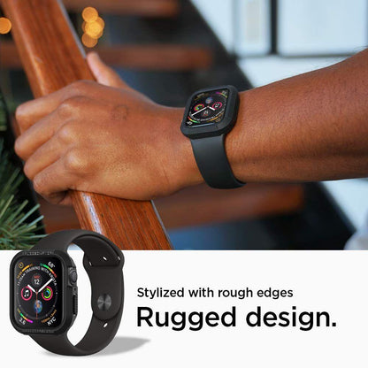 Spigen RUGGED ARMOR Apple Watch 4/5/6/7/8/SE (40/41MM) BLACK