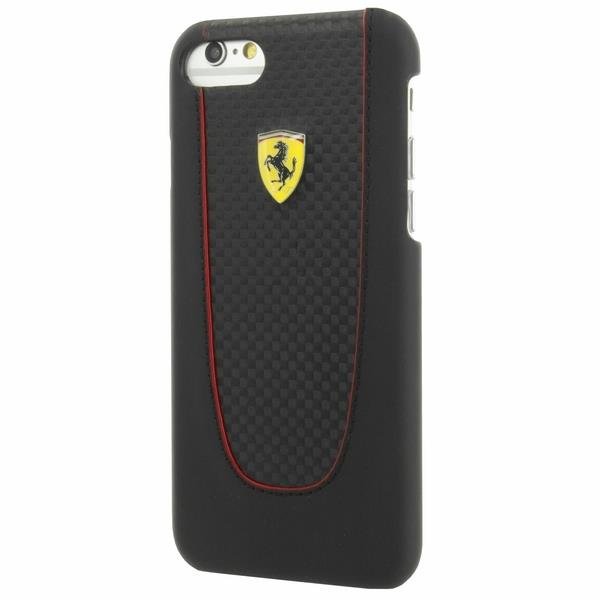 Ferrari Hardcase FEPIHCP7BK iPhone 7/8 /SE 2020 / SE 2022 black/black Pit Stop
