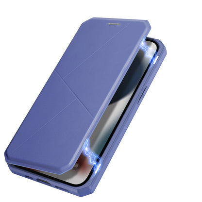 DUX DUCIS Skin X Bookcase type case for iPhone 13 mini blue
