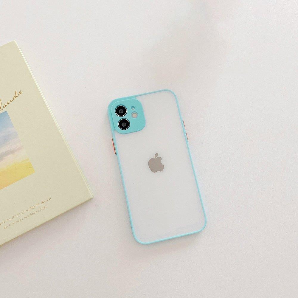 Milky Case silicone flexible translucent case for Xiaomi Redmi Note 10 / Redmi Note 10S blue