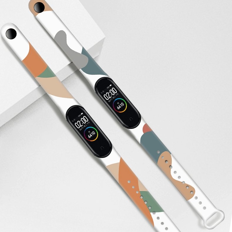 Strap Moro Wristband for Xiaomi Mi Band 6 / Mi Band 5 Silicone Strap Camo Watch Bracelet (10)