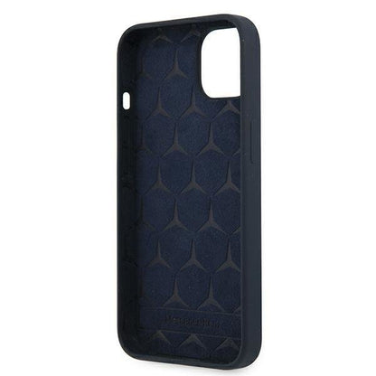 Mercedes MEHCP13SSILNA iPhone 13 mini 5,4" granatowy/navy hardcase Silicone Line