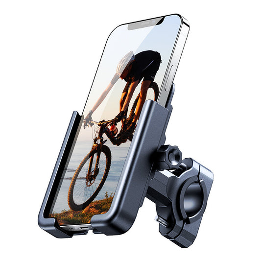 Wozinsky metal bicycle phone holder, scooters black (WBHBK3)