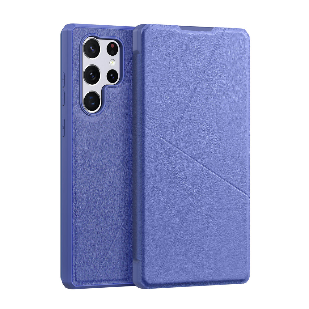 DUX DUCIS Skin X Holster Cover for Samsung Galaxy S22 Ultra blue