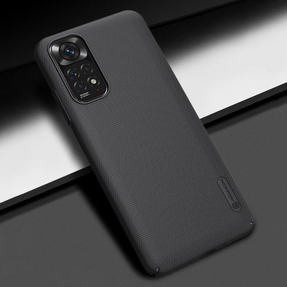 Nillkin Super Frosted Shield Durable Cover for Xiaomi Redmi Note 11T 5G / Note 11S 5G / Note 11 5G (China) / Poco M4 Pro 5G black