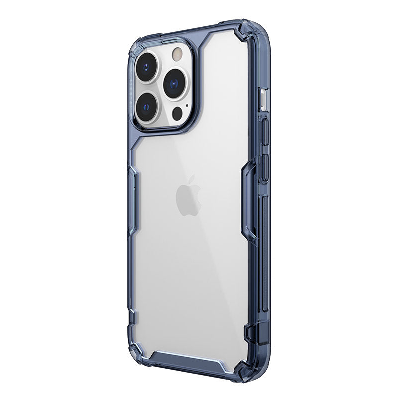 Nillkin Nature Pro case for iPhone 13 Pro Max armored cover blue cover