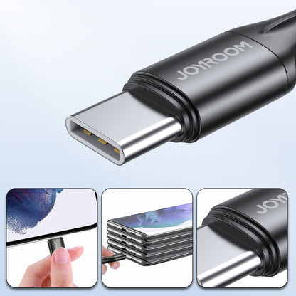 Joyroom fast charging / data cable USB Type C - USB Type C PD 60W 2m black (S-2030N1-60)