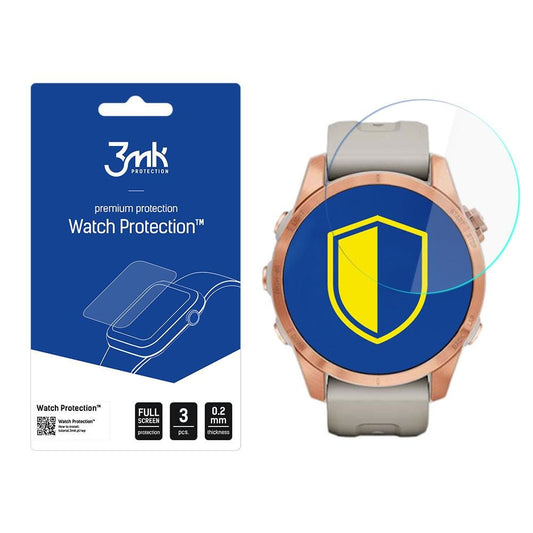 Garmin Fenix 7s - 3mk Watch Protection™ v. FlexibleGlass Lite