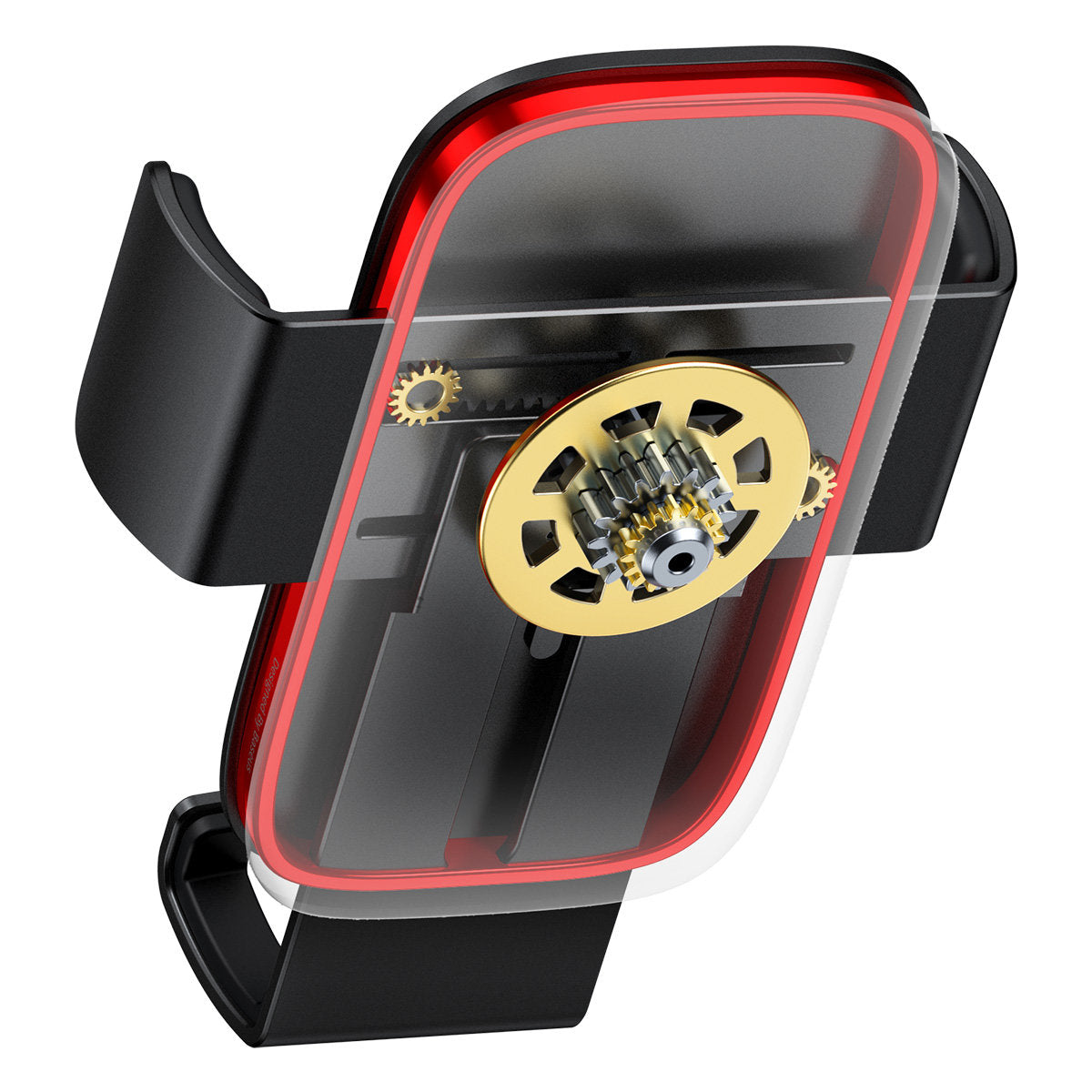 Baseus Metal Age II gravitational car phone holder for ventilation grille black (SUJS000001)