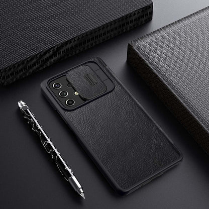 Nillkin Qin leather holster for Samsung Galaxy A53 5G black