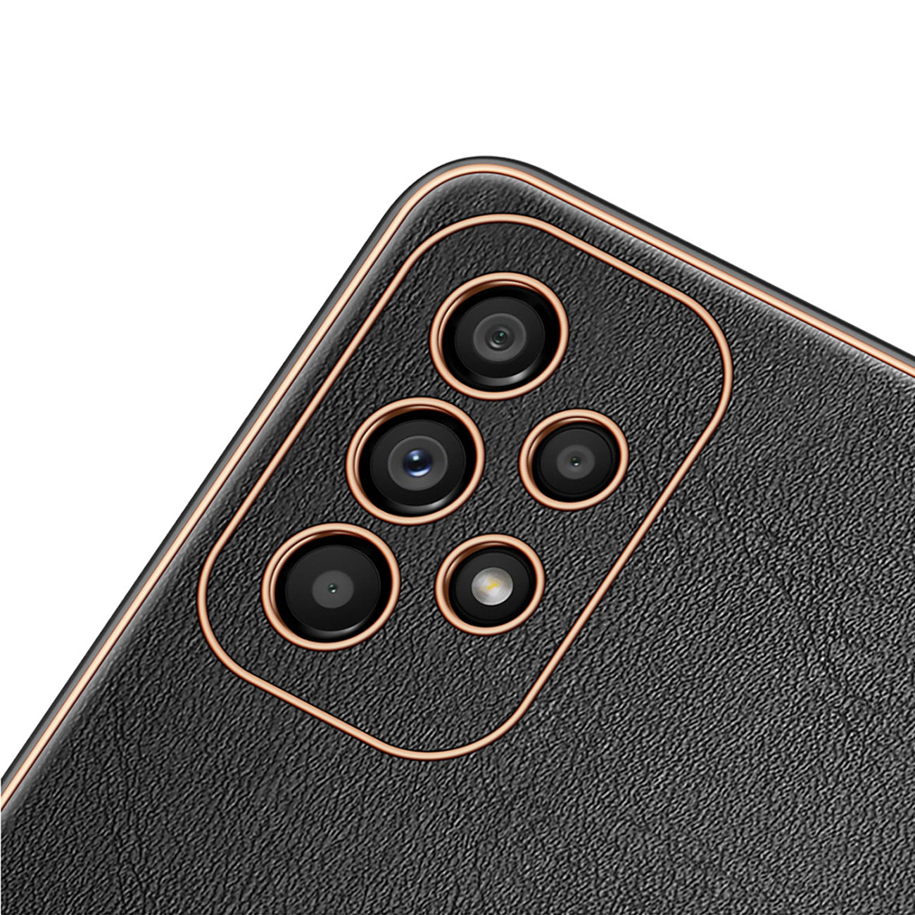 Dux Ducis Yolo elegant cover made of ecological leather for Samsung Galaxy A53 5G black
