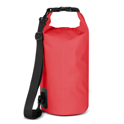 PVC waterproof backpack bag 10l - red