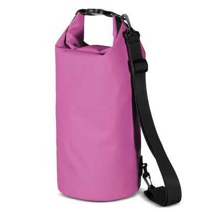 PVC waterproof backpack bag 10l - pink